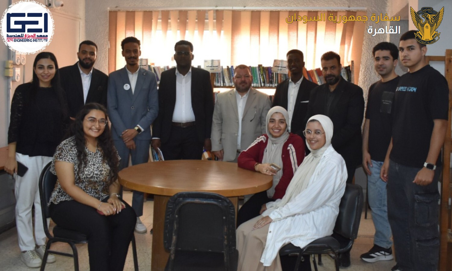 زيارة المستشار الثقافي لمعهد الجيزة العالي للهندسة والتكنولوجيا