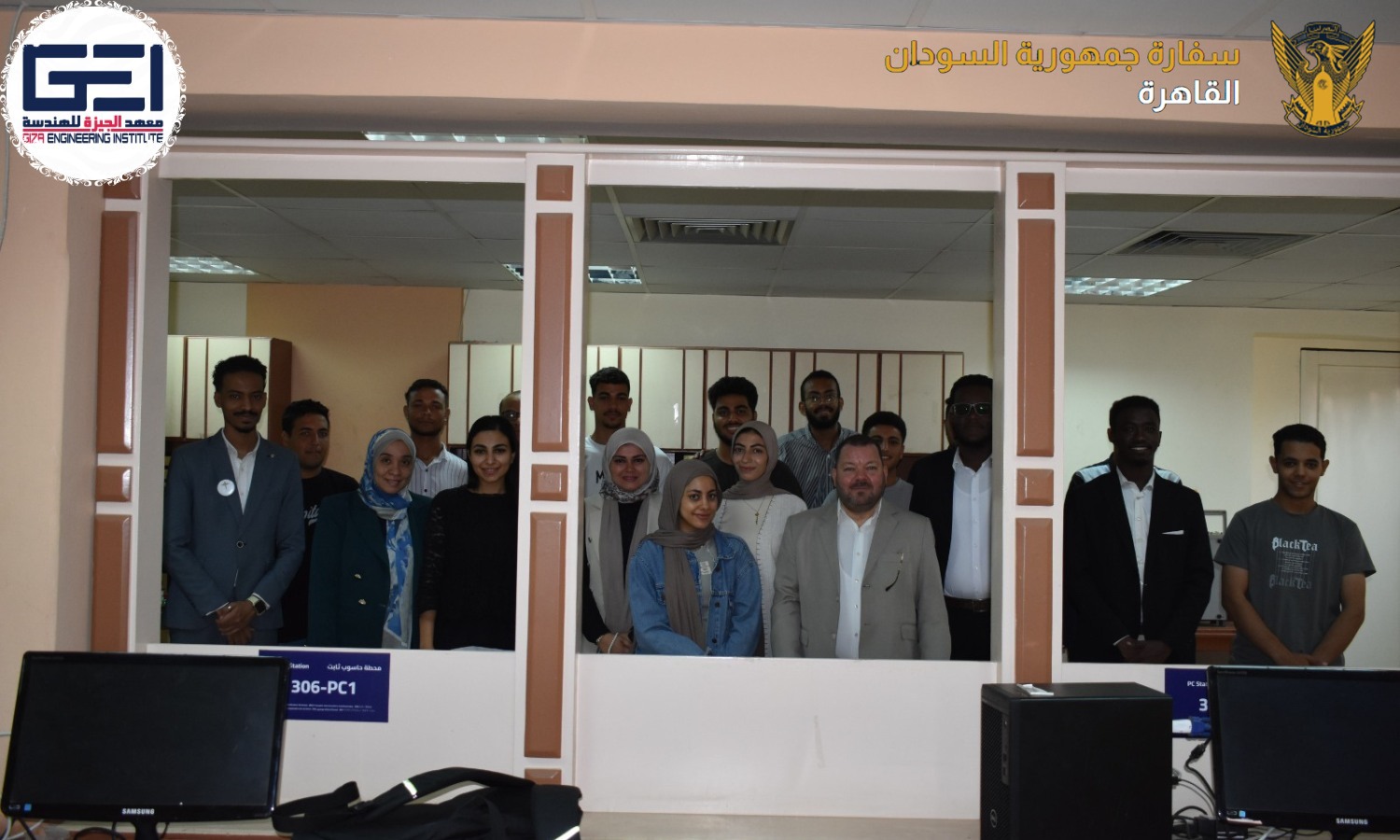 زيارة المستشار الثقافي لمعهد الجيزة العالي للهندسة والتكنولوجيا